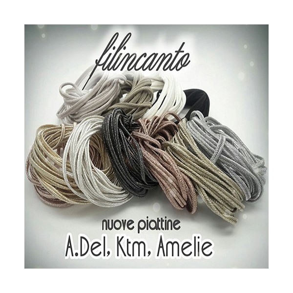 Soutache A.DEL GOLD mm 4,0 x 2mt