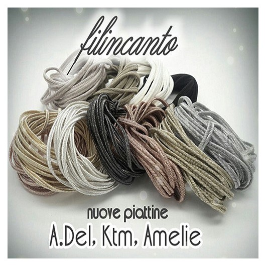 Soutache A.DEL GUNMETAL mm 4,0 x 2mt