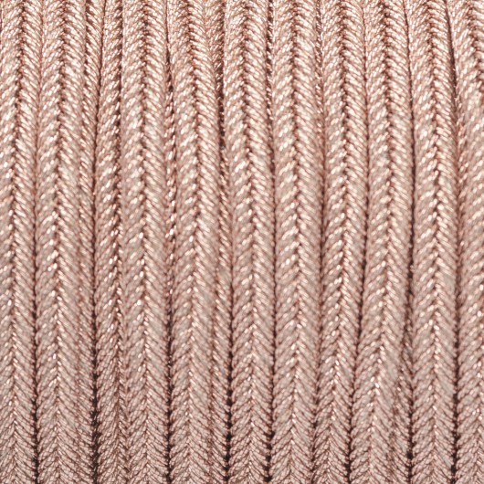 Soutache Amelie 4mm rose gold x 2mt