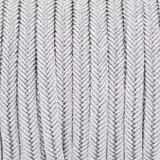 Soutache Amelie 4mm silver x 2mt