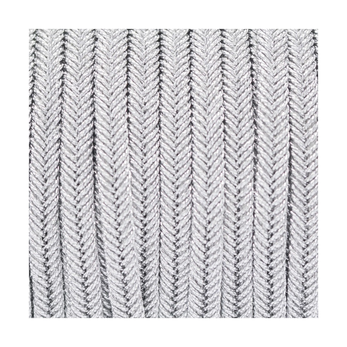 Soutache AMELIE SILVER mm 4,0 x 2mt