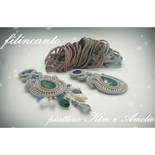 Soutache KTM BLACK mm 5,0 x 2mt