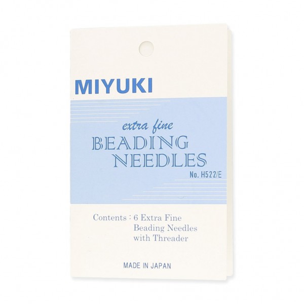Kit 6 Aghi Miyuki Extra fine Beading