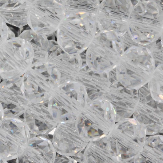 Cristallo sfaccettato 8x6mm Crystal