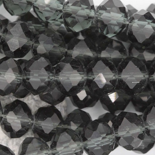 Cristallo sfaccettato 8x6mm Greige