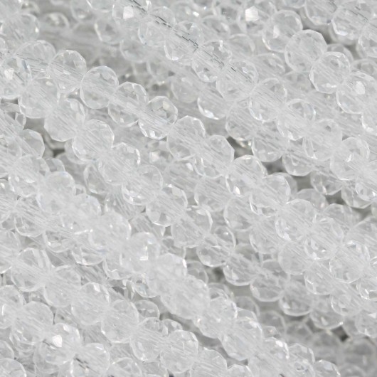 Cristallo sfaccettato 3x2,5mm Crystal