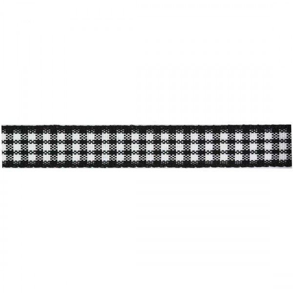 Nastro a Quadretti in cotone 10 mm Bobina 24 metri