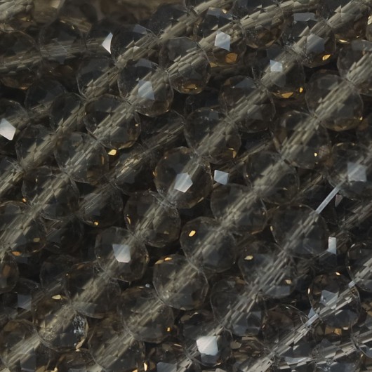 Cristallo sfaccettato 6x4mm Fumee