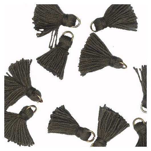 Nappina Grigio Scuro 18mm  5pz