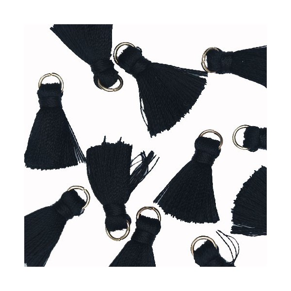 Nappina nero 18 mm 5pz