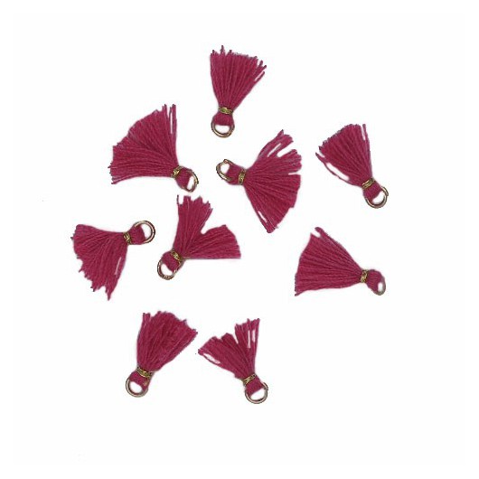 Nappina micro Fuchsia 10mm 5pz