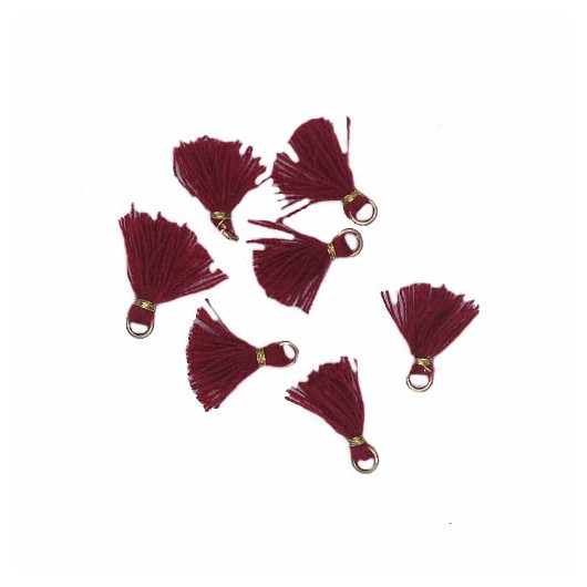 Nappina micro Bordeaux 10mm 5pz