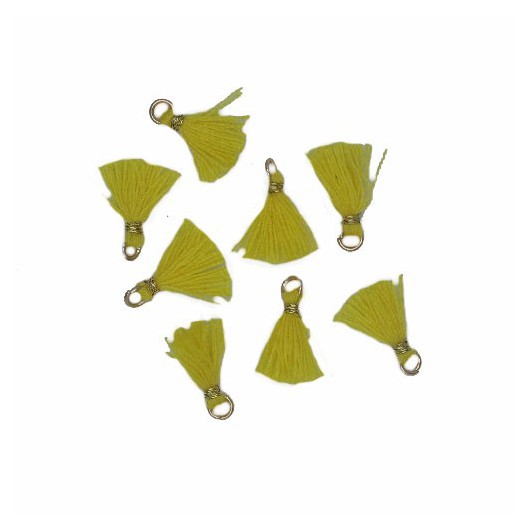 Nappina micro Giallo 10mm 5pz