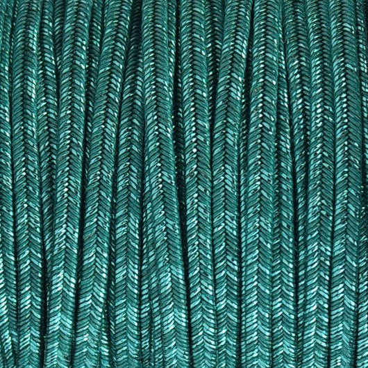 Soutache Sparkling 3,5mm Tiffany x 2mt