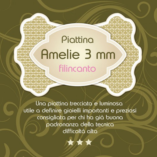 Soutache AMELIE 3mm BARCELLONA x 2mt