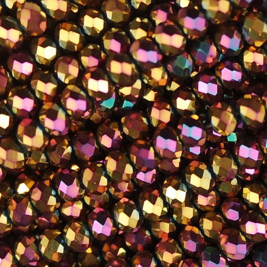 Cristallo Sfaccettato 4x3mm Vanylla sky