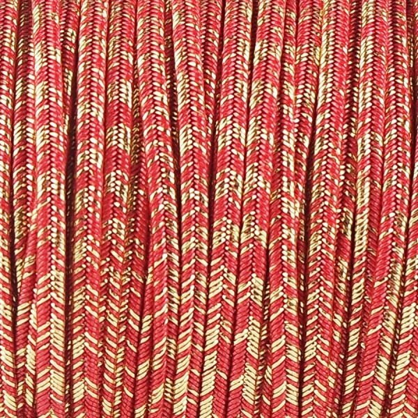 Soutache SPARKLING FRAGOLA mm 4,0 x 2mt