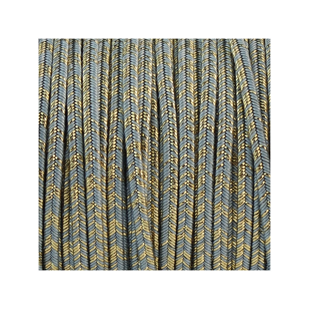 Soutache SPARKLING AIR BLU  LM mm 3,0 x 2mt