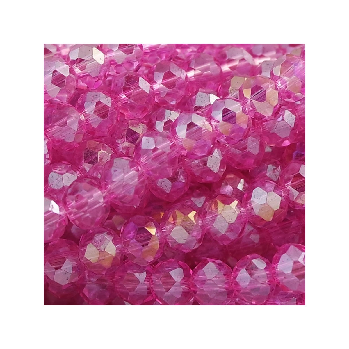 Rondelle in Cristallo Sfaccettato 6x4mm CAMILLA