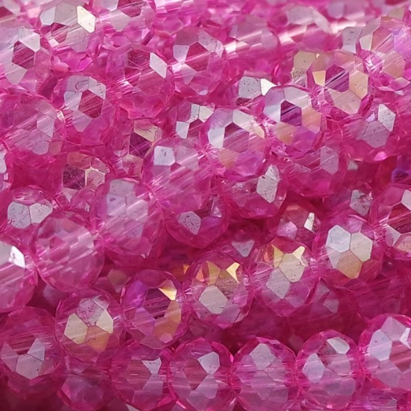 Rondelle in Cristallo Sfaccettato 6x4mm CAMILLA