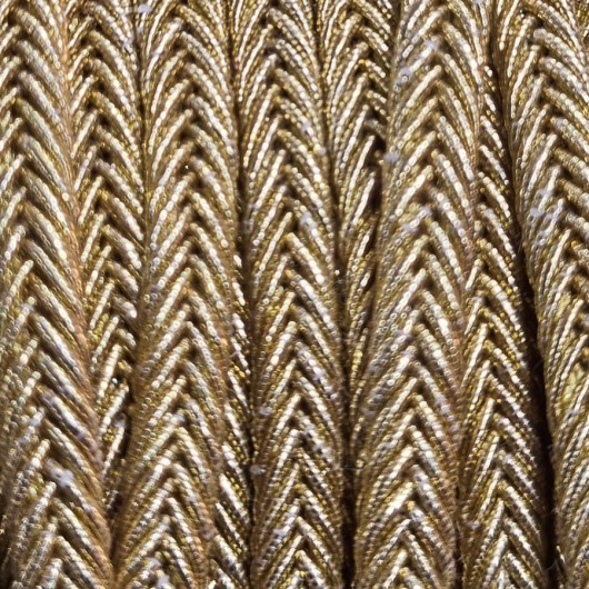 Soutache Trecciato 4,5mm oro opaco x 2mt