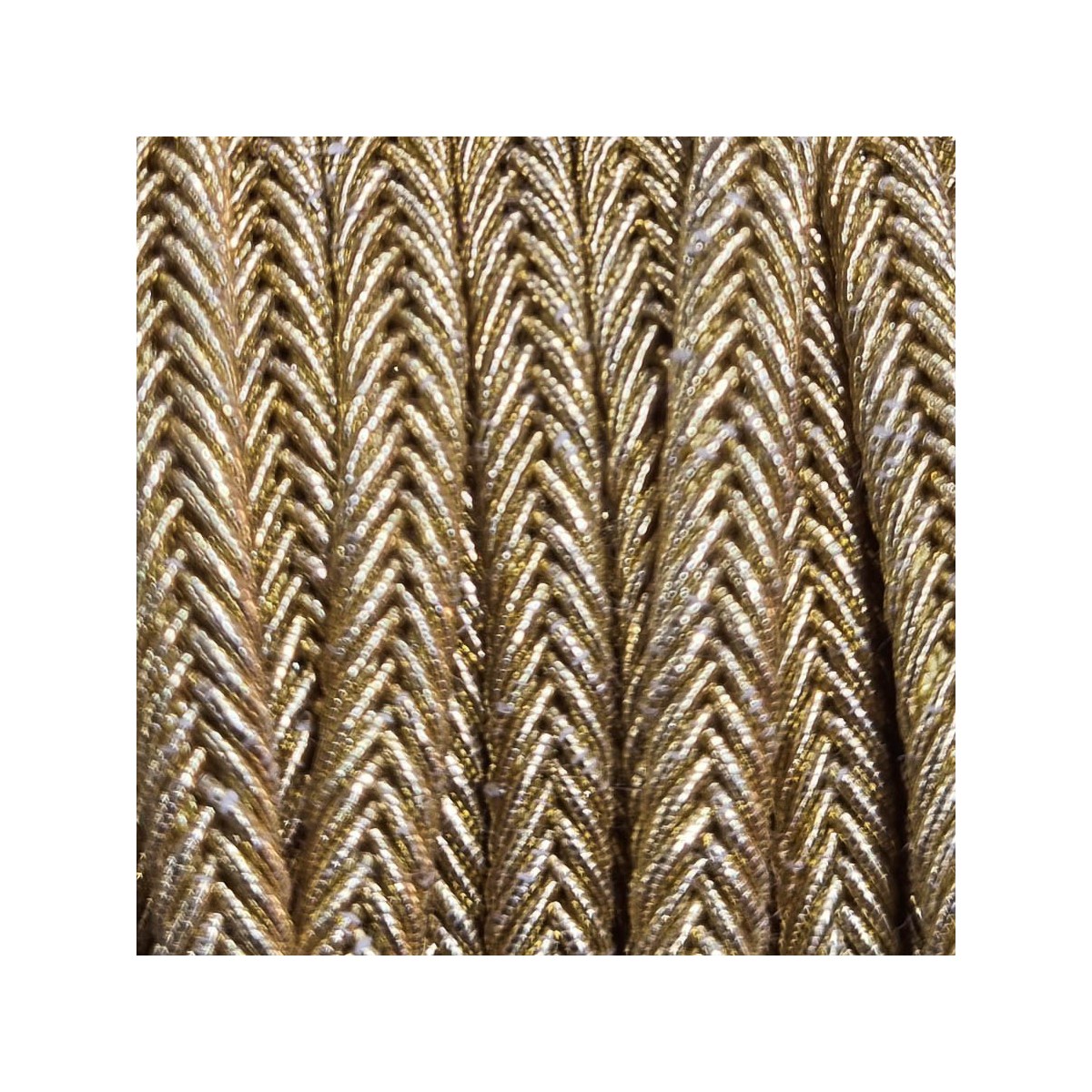 Soutache AMELIE ROSE GOLD mm 4,0 x 2mt