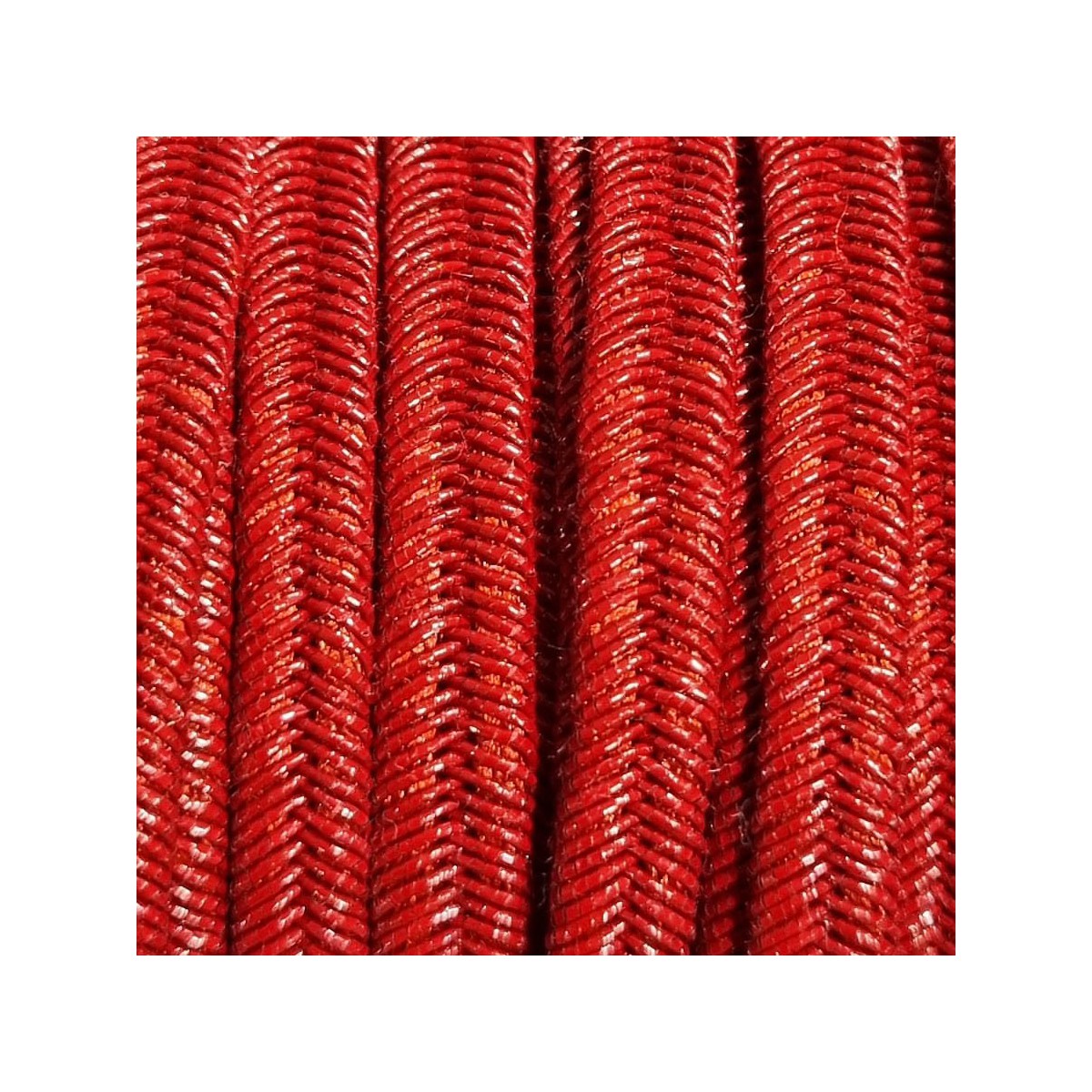 Soutache SMALTATO ROSSO mm 4,0 x 2mt