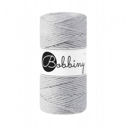 Corda string macramè 3mm LIGHT GREY
