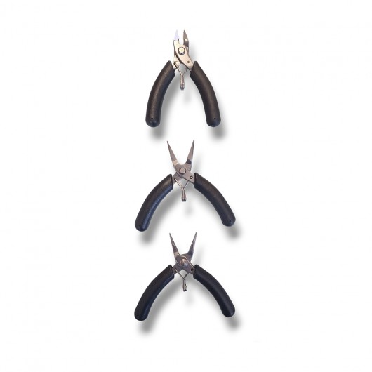 Set pinze professionali per bigiotteria 3 pezzi