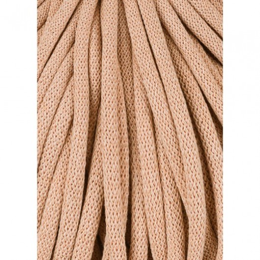 Corda braided tubolare 9mm Biscuit