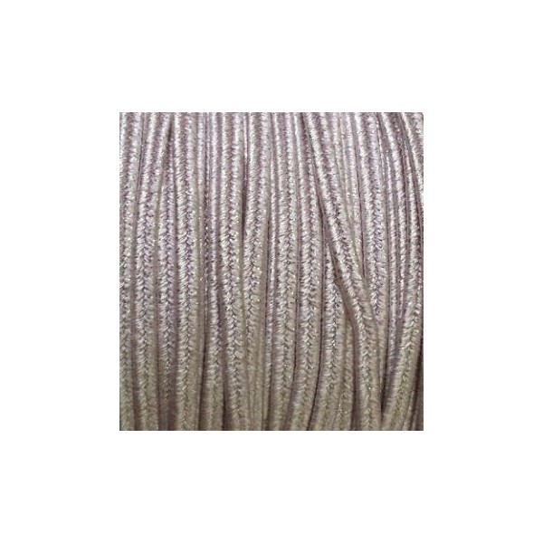 Cordoncino Soutache Metallico mm 4,0 Metal Light Rose x 3 mt