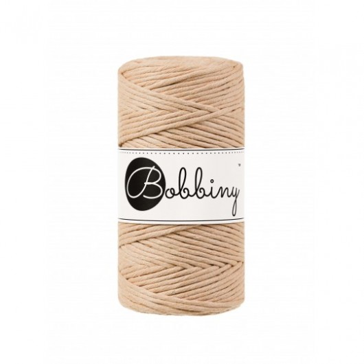 Corda string macramè 3mm Biscuit