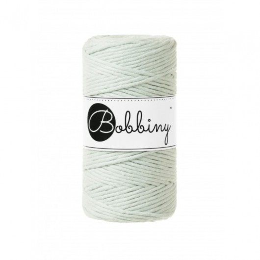 Corda string macramè 3mm Milky green