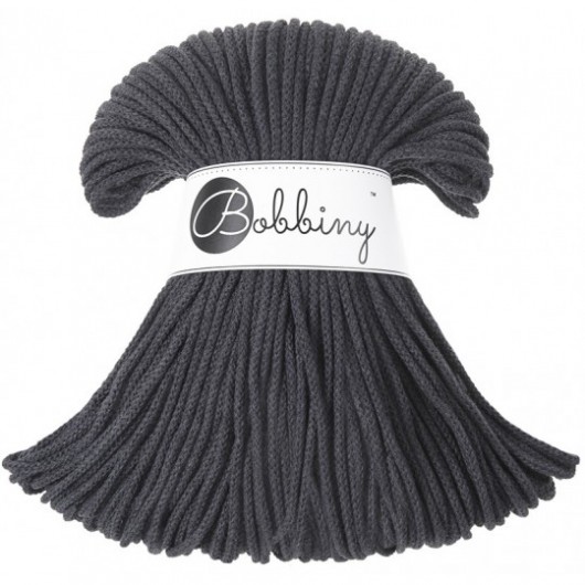 Corda braided 3mm Charcoal