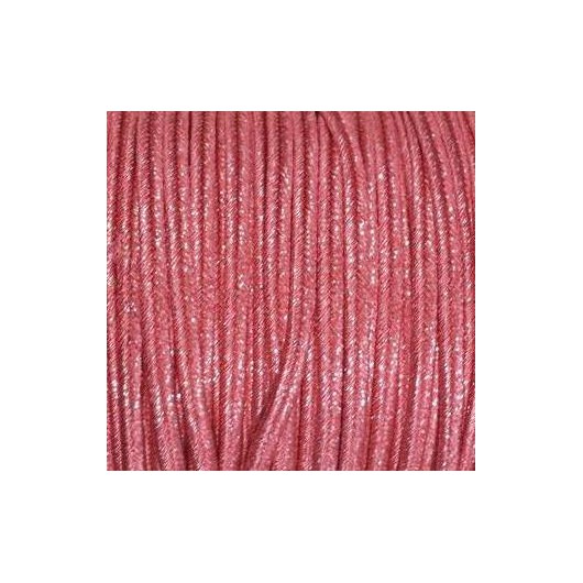Soutache HQ Metal pink coral 3mm x 2Mt