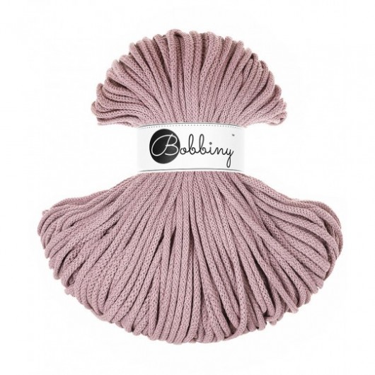 Braided cord 5mm Mauve