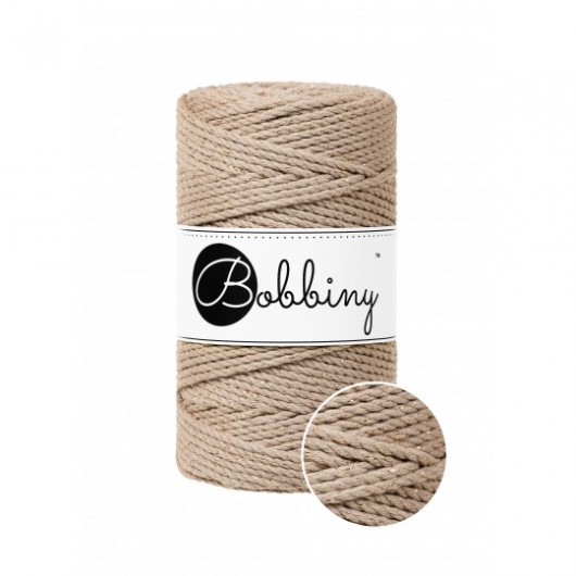 Corda ritorta 3mm 100mt Sand