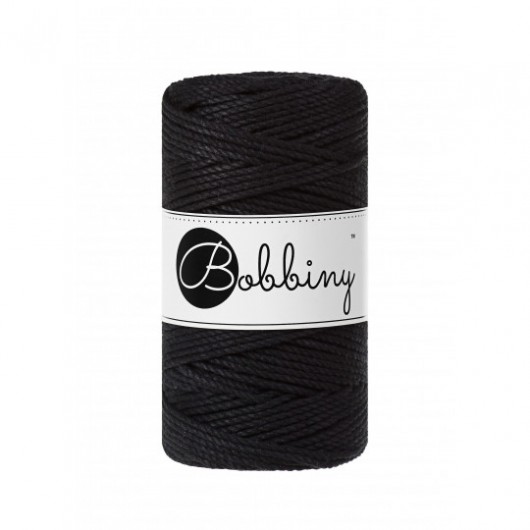 Corda ritorta 3mm 100mt Black