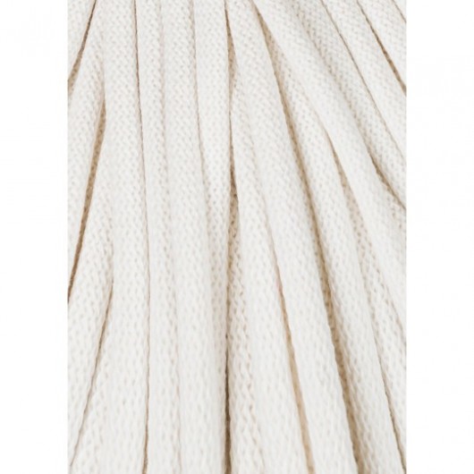 Corda braided tubolare 9mm Off white