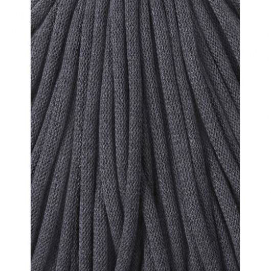 Corda braided tubolare 9mm Charcoal