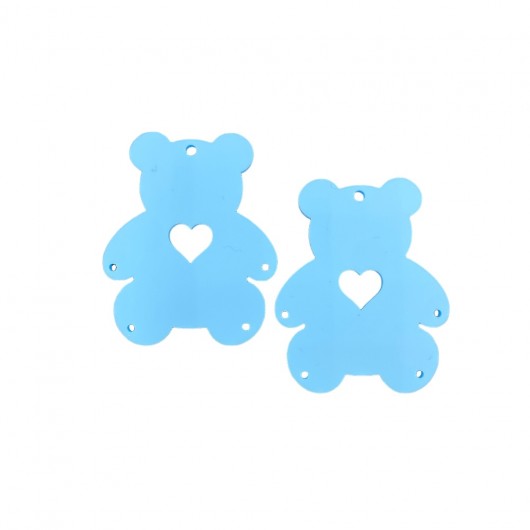 Bear light blue