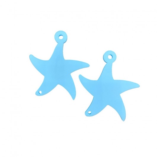 Light blue starfish