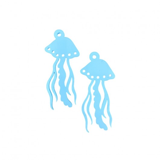 Light blue jellyfish