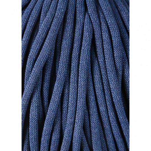Corda braided tubolare 9mm Jeans