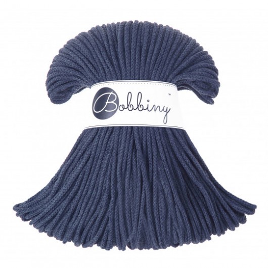 Braided cord 3mm JEANS