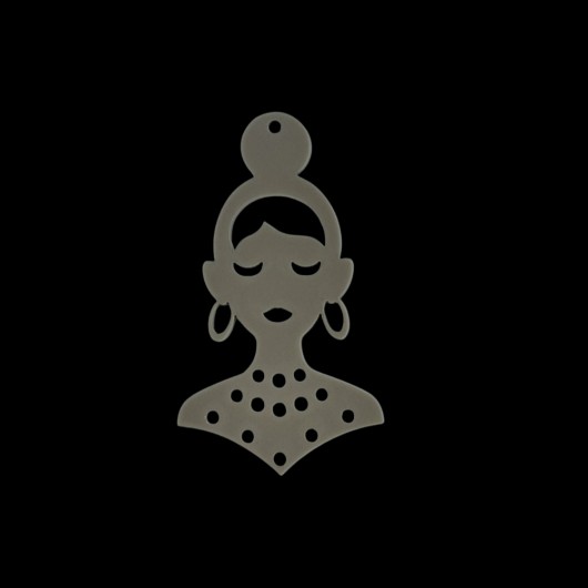 Bambolina chignon tortora