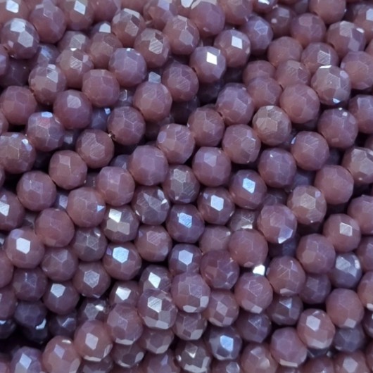 Cristallo sfaccettato 6x4mm Amethyst opal flash