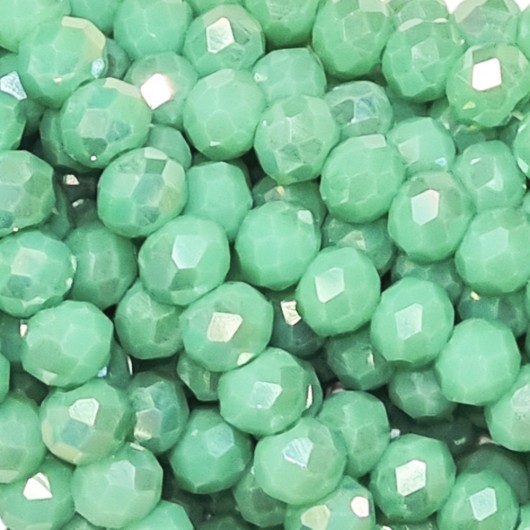 Cristallo sfaccettato 6x4mm Spring