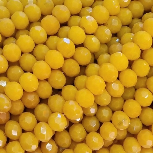 Cristallo sfaccettato 6x4mm Pineapple