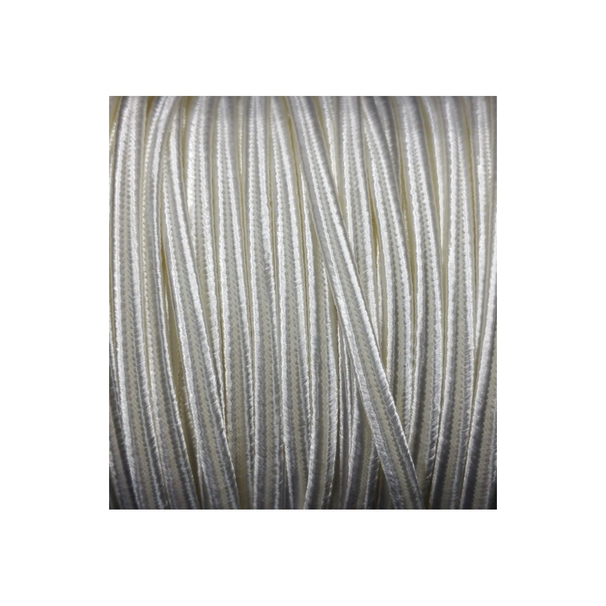 Cordoncino Soutache HQ mm 4 NEVE x 3 mt